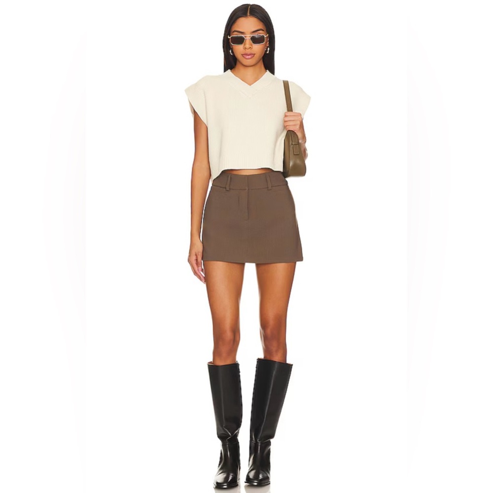 Free People Easy Street Vest in Cream - Size XS - Picture 6 of 16